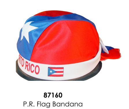 Bandana con diseño de Bandera de PR