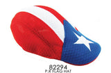 Boina con diseño de bandera de PR