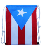 Bolsa con straps para cargar en la espalda con diseño de bandera de PR