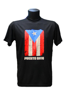 Camiseta con diseño de bandera de PR