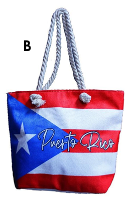 Bolso con diseño de PR