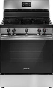 Estufa eléctrica Frigidaire 30 frente en Stainless Steel