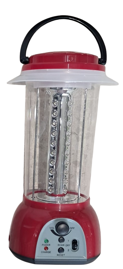 LINTERNA LED CON RADIO INTEGRADO