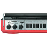 Radio Cassette AudioBox RXC-25BT Retrobox color rojo