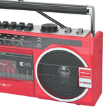 Radio Cassette AudioBox RXC-25BT Retrobox color rojo