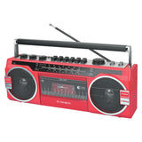 Radio Cassette AudioBox RXC-25BT Retrobox color rojo
