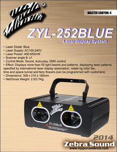 Laser Display System ZYL-252blue