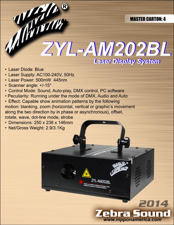 Laser Display System ZYL-AM202BL