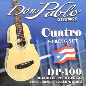 Set de cuerdas de cuatro Don Pablo