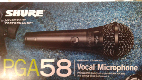 Micrófono SHURE PGA58