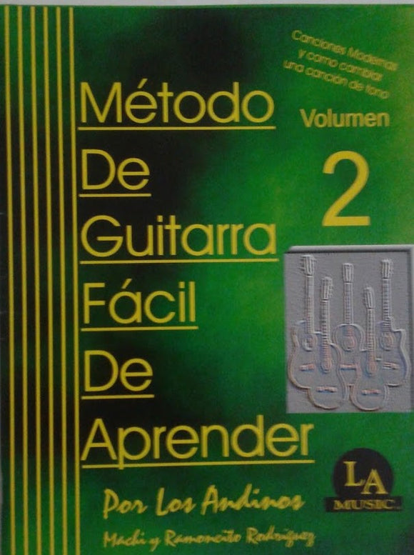 Metodo de Guitarra fácil de aprender Los Andinos vol2
