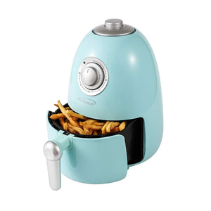 Brentwood AF-200Bl Electric Air Fryer with Timer & Temp. Control, Blue
