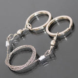 1pcs  Stainless Steel Wire Saw Outdoor Practical camping Emergency Survival Gear Tools