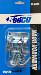 SD-96050 Gancho Hamaca Placa C/Tap-Maxx Sedco*
