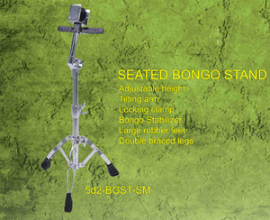 Stand de bongo sentado