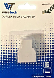 WT-835798  Duplex In Line Adapter