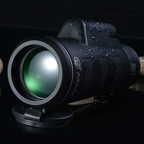40X60 BAK4 Mini Night Vision Monocular Telescope HD Vision Prism Scope Outdoor Hunting Camping Hiking Fishing Wide-Angle Telescope